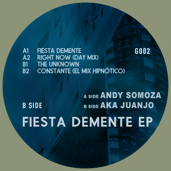 Andy Somoza, Aka Juanjo – Fiesta Demente EP [Gradient LDN 002] - Image 2